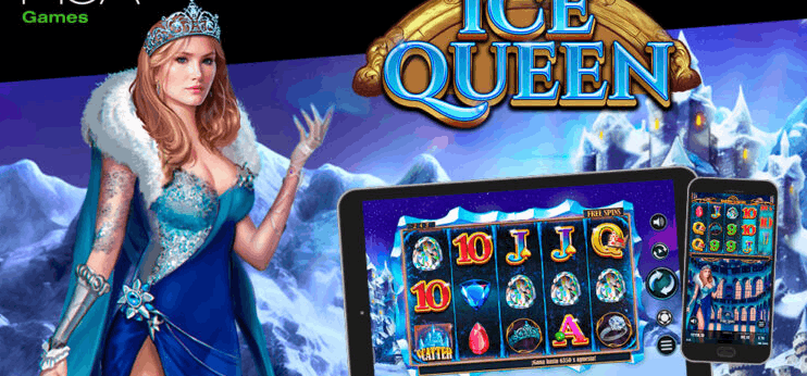 Ice Queen MGA Games &mdash; slot 5x3 mitologia glaciale expanding wilds su Excitewin